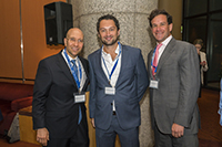 Shimon Shkury, Ariel Property Advisors; Matthew Baron, Simon Baron Development; Mark Mindick, Citrin Cooperman